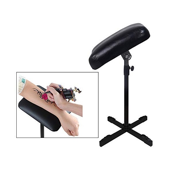 Tatouage Bras Repose-Pied Accoudoir de Tatouage Support de Tatouage Réglable Chaise de Tatouage Professionnel 65~110cm