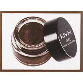 NYX Gel Liner and Smudger Dark Brown