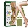 Wormwood Leg Stickers,HerbalLegs Slimming Patches,Bande de Levage Raffermissante pour les Cuisses,Herbalfirm Cellulite Reduct