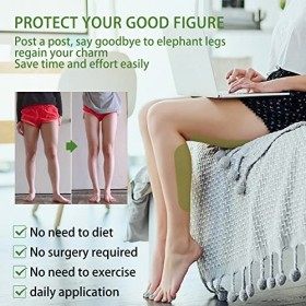 Wormwood Leg Stickers,HerbalLegs Slimming Patches,Bande de Levage Raffermissante pour les Cuisses,Herbalfirm Cellulite Reduct