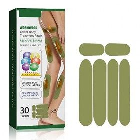 HerbalLegs Pansements pour réduire la cellulite HerbalLegs Patchs Slimming Patches Cuisse Bande de levage Amincissant Autocol