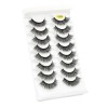 UAMOU 5/50 boîtes de cils en bande russe DD Curl cils 8 paires de cils de vison 3D Extension de faux cils naturels moelleux C