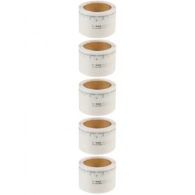 Angoily 5 Rouleaux Règle À Kit De Maquillage Outils De Maquillage Jetables Kit De Maquillage Modèle De Mise En Forme Des Poch