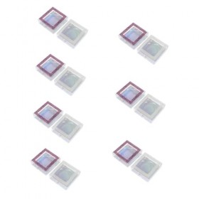 DOITOOL 14 Pièces Boîte à Cils De Fenêtre Boite Plastique Boite Rangement Plastique Caisse Rangement Plastique Miniature Boît