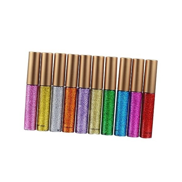 FRCOLOR 30 Pièces Eye-liner Métallique Eyeliner Liquide Fard a Paupiere Liquide Fard à Paupières Liquide Eye-liner Liquide Mé