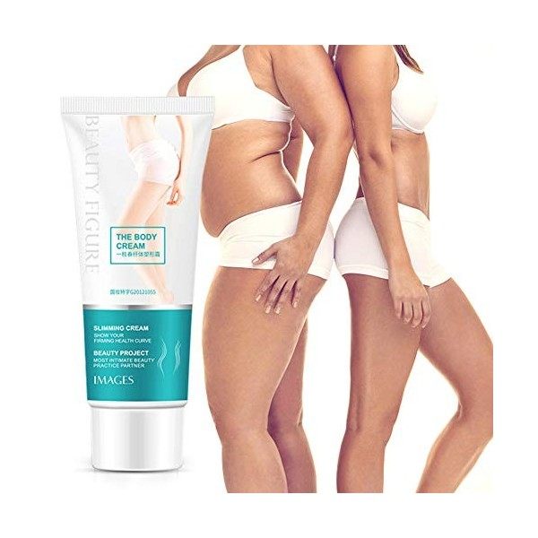 Crème Amincissante, KISSION Slim Extreme Skin Tight Shaping Anti-Cellulite Perte de Poids Corporel pour Cuisses, Fesses, Crèm