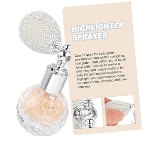 POPETPOP 5 Pièces Poudre Dairbag De Corps Pulvérisation De Poudre De Maquillage Bouteille De Surligneur De Maquillage Spray 