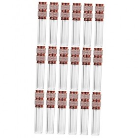 FOMIYES 18 Pièces De Brillant À Lèvres En Diamant Contenants De De Brillant À Lèvres Tubes De De Brillant À Lèvres Vides Réci