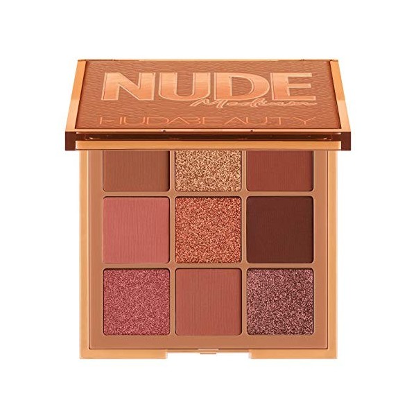 HUDA BEAUTY Nude Obsessions Eyeshadow Palette COLOR: Nude Medium…