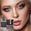 maquillage tout en 1 | Kits maquillage pour femmes Ensemble complet - Trousse cosmétique portable 81 couleurs avec palettes p