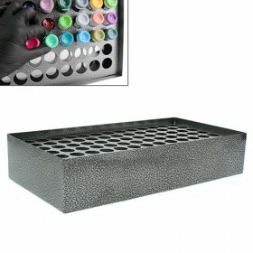 Support de 78 trous pour tatouage, encre et pigments, support pour stylo à encre permanente avec 78 emplacements pour tatouag