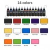 14 couleurs Encre de tatouage de pigment de tatouage, 30 ml/bouteille encre professionnelle de maquillage de tatouage dart c