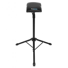 XINL Coussin souple et épais à hauteur réglable, métal + cuir PU, trépied, repose-bras de tatouage, pour les amoureux des tat