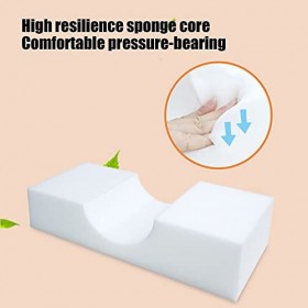 Oreiller de Cils de Beauté pour Extension de Cils, Salon de Greffage Doreillers de Cils en Mousse Confortable, Soutien Dore