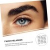 Ipetboom 60 Paires De Cils Livre De Cils Cils En Vrac Extension De Faux Cils Cils En Vrac Faux Cils En Vrac Cils Simples Band