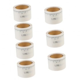 Angoily 7 Rouleaux Règle À Sourcils Kit De Maquillage Kit De Maquillage Outils De Maquillage Modèle De Mise En Forme Des Sour