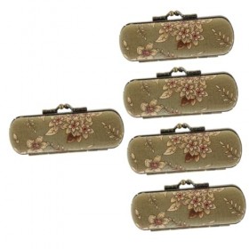 Holibanna 5 Pièces Boîte De Rangement De Rouge À Lèvres Étui De Rangement De Rouge À Lèvres Support De Rouge À Lèvres De Voya