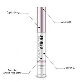 Scandinavian Biolabs Sérum Croissance des Cils 6 ml | Accélérateur de croissance mixte pour faire pousser les cils | Formule 