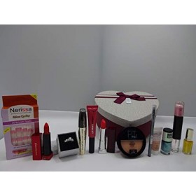 N Make Up Coffret cadeau avec coffret cadeau pour elle Fond de teint gratuit Anneau inclus