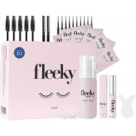 fleeky Kit de rehaussement des cils - Lash Lift Kit végétalien et sans expérimentation animale pour cils on fleek, courbure n