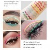 COOSA Ensemble de crayons pour les yeux imperméables 20 couleurs Natural Matte Eyeliners longue durée Crayons de maquillage p