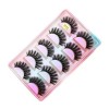 UAMOU Cils de vison en vrac 5 paires de Faux Cils longs naturels Cilios vison 3D Faux Cils maquillage Cils moelleux maquillaj