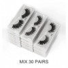 UAMOU Cils en désordre 3d cils de vison cils de vison naturel doux cilios faux cils maquillage faux cils en vrac Cheerfully 