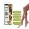 HerbalLegs Slimming Patches, Herbal Leg Lifting Sticker,Wormwood Leg Stickers,Patch Raffermissant et Réduisant la Cellulite p