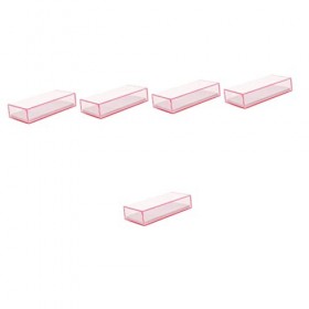 FOMIYES 5Pcs Boîte De Rangement De Faux Cils Acrylique Portable Auxiliaire