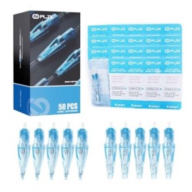 WJX Tattoo Needles Cartridge aiguille tatouage Stérile jetable -50 Taille de fragment taille mixte aiguilles de tatouage Pour