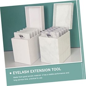 Housoutil 1 Set Panneau De Cils Panneau Daffichage Des Cils Palette Daffichage Des Cils Organisateur De Faux Cils Palette D