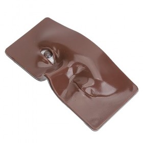 Planche de Pratique de Maquillage, Ensemble Complet de Maquillage pour le Visage, Crème 3D 8,8 Oz, Yeux Détachables avec Supp