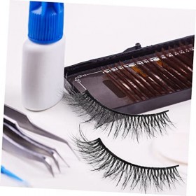 Housoutil 80 Paires Cils Fournitures De Maquillage Dense Positionner Imitation Vison