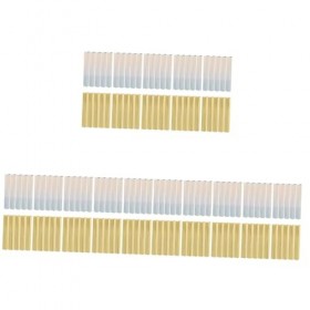 POPETPOP 150 Pièces Boîte De Brillant à Lèvres Boîte De Rouge à Lèvres Rouges à Lèvres Coffrets Cadeaux Carte Dor Rectangle 