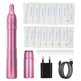 Biomaser SEMI Permanent Wireless Makeup Machine Brow Machine Pen Ombre Powder Brows Microblading Machine Kit 2 Batteries for 