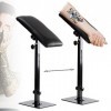 OBLLER Accoudoir Repose-Jambes réglable Tatouage Appuie-bras 68-100cm Stand