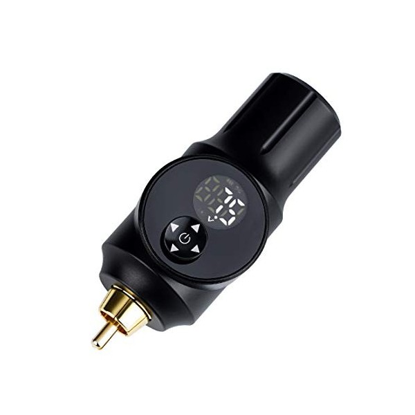 Wireless Tattoo Power Supply Battery RCA Connector for Rotary Tattoo Machine Tattoo Pen