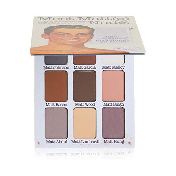 theBalm Meet Matt e Nude Eyeshadow Palette - 9 Shades