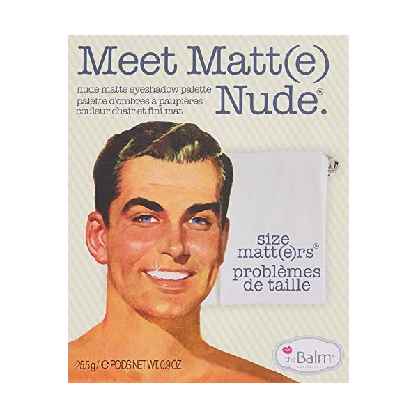 theBalm Meet Matt e Nude Eyeshadow Palette - 9 Shades