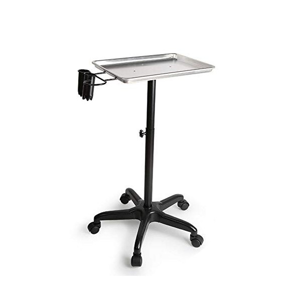 Tattoo Work Stand Station de travail mobile Plateau Portable Réglable Tatouage Bureau Table Salon Instrument