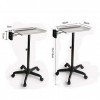 Tattoo Work Stand Station de travail mobile Plateau Portable Réglable Tatouage Bureau Table Salon Instrument