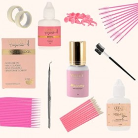 Velvet Extension Love Your Lashes - KIT MASCARA SEMI PERMANENT Beauté Partner 
