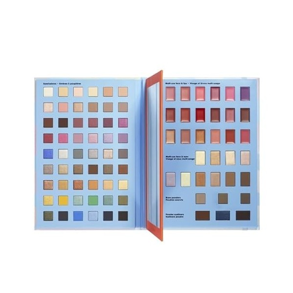 Sephora Collection The Future is Yours Palette à usage multiple pour les yeux et le visage 88 couleurs + 1 miroir