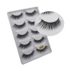 UAMOU 3D Faux cils de vison naturel longs doux Faux cils maquillage vaporeux dramatique moelleux cilios Faux cils Cheerfully 