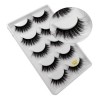 UAMOU 3D Faux cils de vison naturel longs doux Faux cils maquillage vaporeux dramatique moelleux cilios Faux cils Cheerfully 