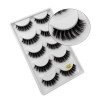 UAMOU 3D Faux cils de vison naturel longs doux Faux cils maquillage vaporeux dramatique moelleux cilios Faux cils Cheerfully 