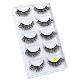 UAMOU Faux-Cils en vison 3D pelucheux, 10/50/100 boîtes, maquillage naturel, Long Volume, en vrac, personnalisés Cheerfully 