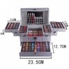 FantasyDay®132 Couleurs Palette de Maquillage Kit de Maquillage Set de Maquillage Fêtes Cosmetic Kit Ombre à Paupières Compre