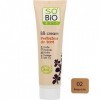 SoBio Étic Teint BB Cream 5 en 1 02 Beige Éclat Tube de 30 ml Lot de 2