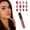 12 Color Cream Texture Lipstick Waterproof, Lip Lust Creme Lipgloss, Waterproof Long Lasting Liquid Lipstick for Women mixed